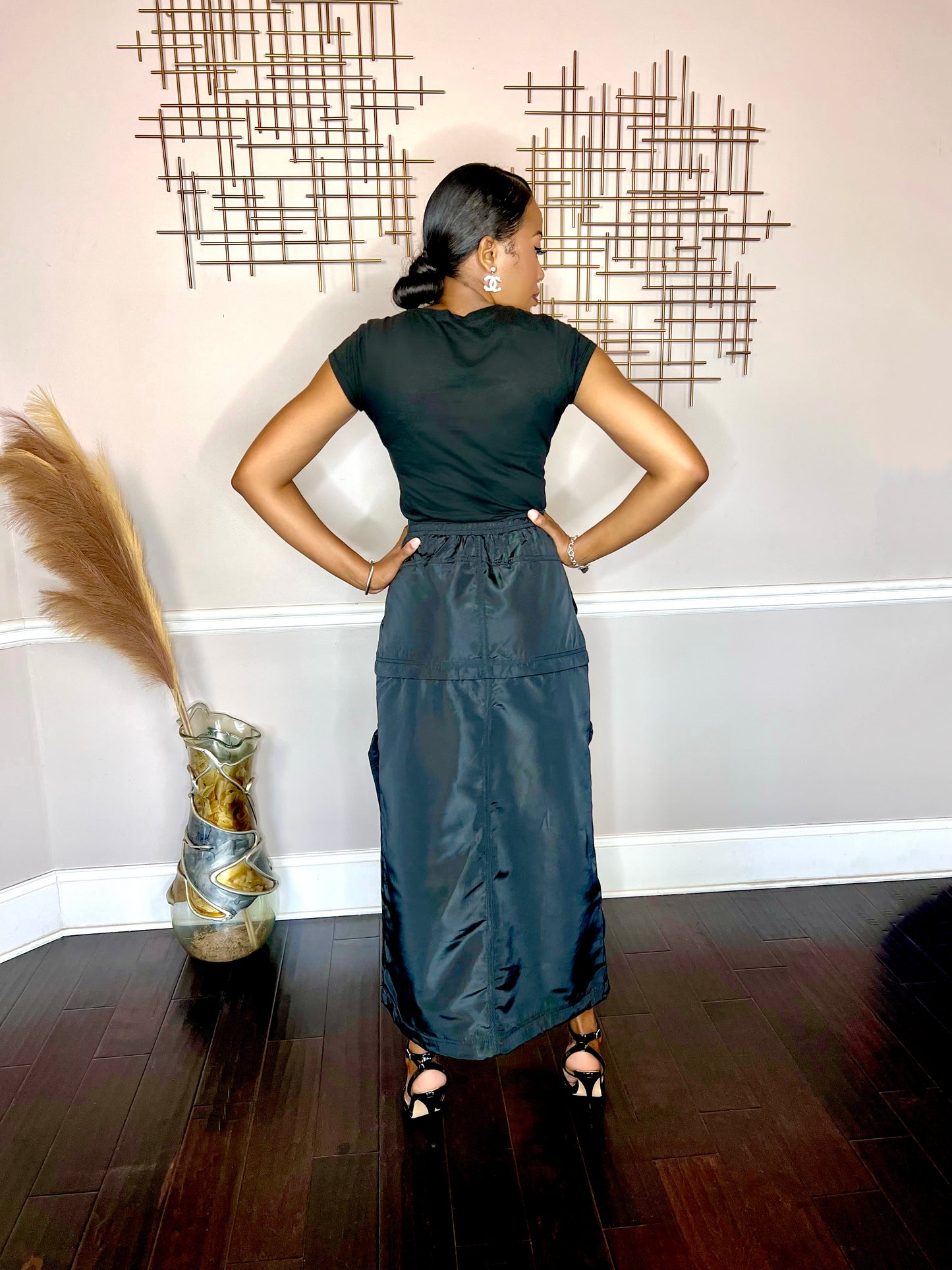 Bold -Midi/Mini Cargo Skirt