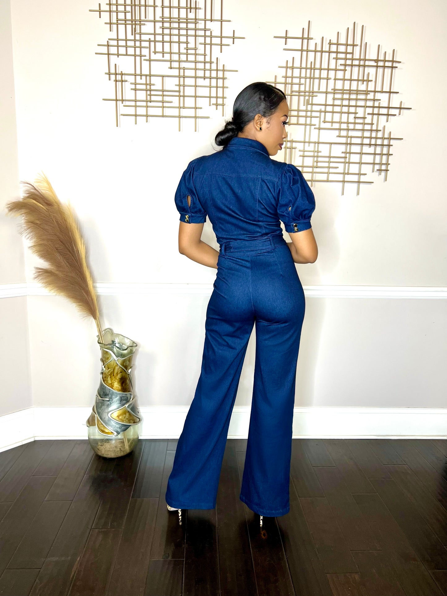 Grateful - Denim Jumpsuit Dark